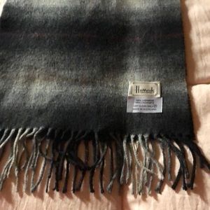 100% cashmere scarf made in Scotland